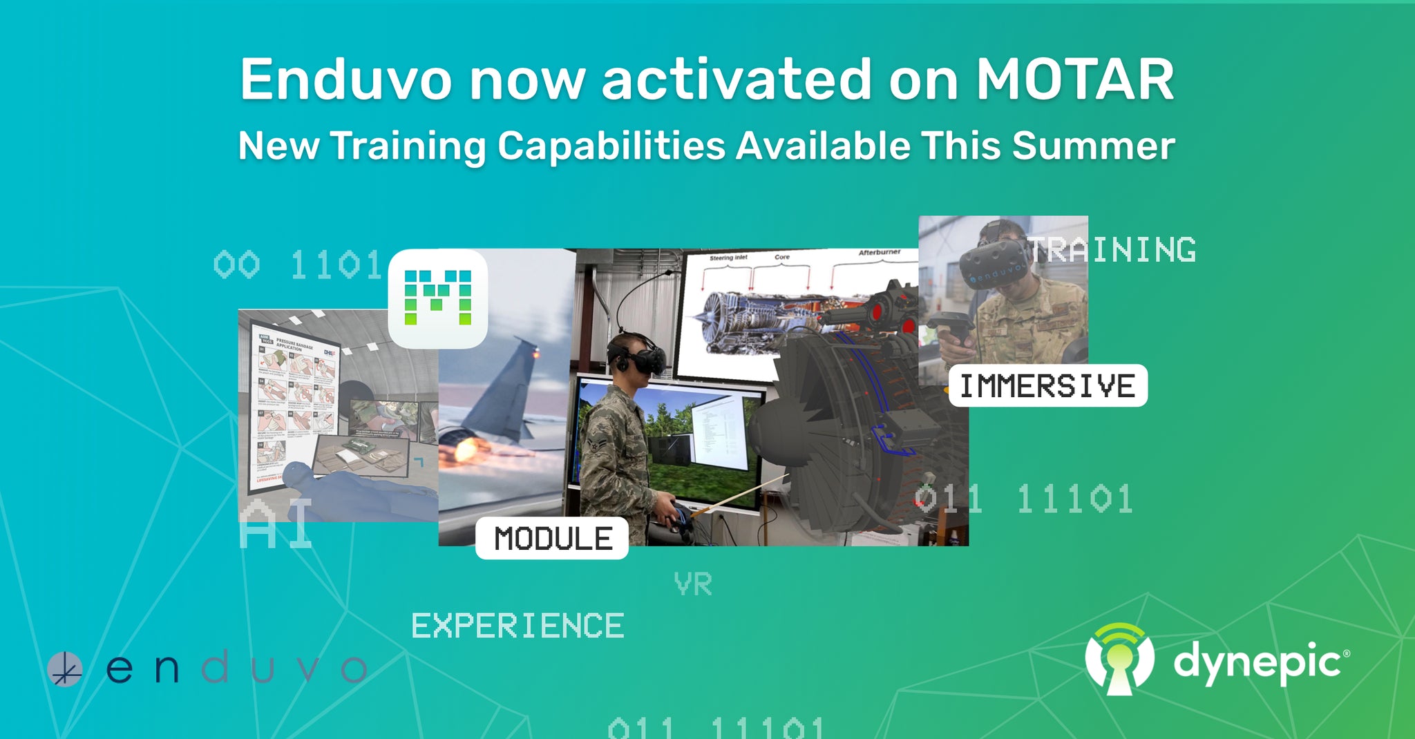 Enduvo Brings New, Immersive Training Capabilities to Dynepic’s MOTAR